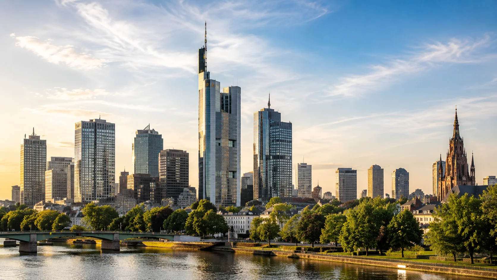 Stadtansicht Frankfurt am Main