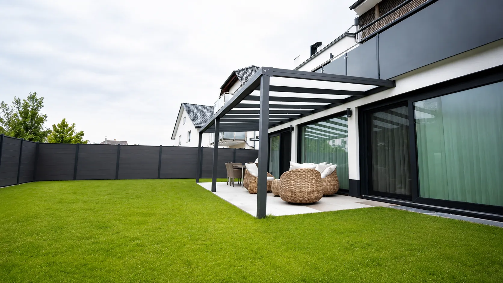 Terrassenüberdachungen von KD als Gestaltungsbeispiel